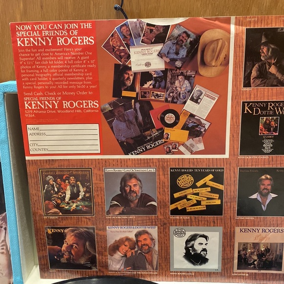Kenny Rogers Greatest Hits! Cellophane w/ price!Vintage Vinyl, original owner!🔥 - Picture 7 of 7
